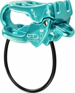 Climbing Technology Be-Up Belay/Rappel Device Aquamarine Safety Gear for Climbing