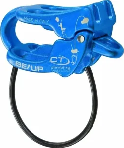 Climbing Technology Be-Up Belay/Rappel Device Electric Blue Safety Gear for Climbing