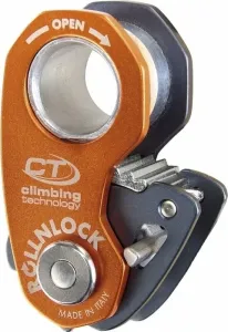 Climbing Technology RollNLock Ascender Orange/Anthracite Safety Gear for Climbing