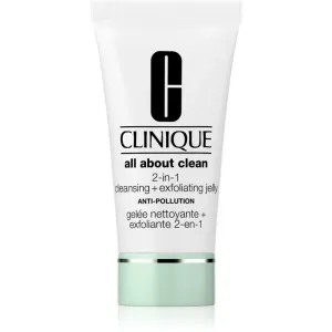 Clinique All About Clean 2-in-1 Cleansing + Exfoliating Jelly exfoliating cleansing gel 150 ml