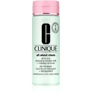 Clinique All About Clean All-in-One Cleansing Micellar Milk + Makeup Remove gentle cleansing lotion for combination to oily skin 200 ml