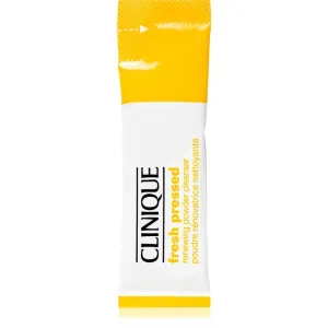 Clinique Fresh Pressed™ Renewing Powder Cleanser with Pure Vitamin C cleansing and exfoliating powder for the face with vitamin C 28x0,5 g
