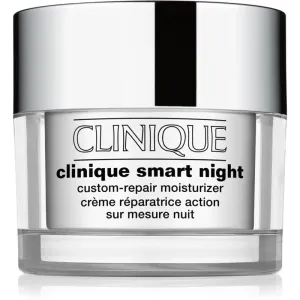 Clinique Smart Night™ Custom-Repair Moisturizer moisturising anti-wrinkle night cream for dry and combination skin 50 ml #226342