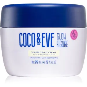 Coco & Eve Glow Figure Whipped Body Cream nourishing body cream with aroma Lychee & Dragon Fruit 212 ml