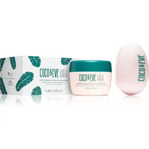 Coco & Eve Like A Virgin Super Nourishing Coconut & Fig Hair Masque set(for perfect-looking hair)