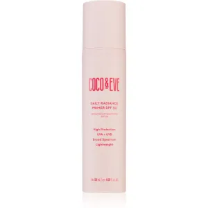 Coco & Eve Daily Radiance Primer SPF 50 lightweight protective fluid with a brightening effect SPF 50 50 ml
