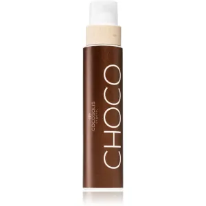 COCOSOLIS CHOCO nourishing sunscreen oil without SPF with aroma Chocolate 200 ml