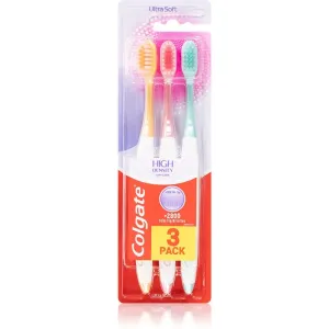 Colgate High Density 3 pack toothbrush ultra soft 3 pc
