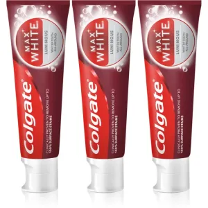 Colgate Max White Luminous toothpaste for pearly white teeth 3 x 75 ml #275918