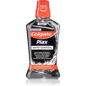 Colgate Plax Charcoal anti-plaque mouthwash for healthy gums without alcohol 500 ml #268614