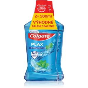 Colgate Plax Cool Mint herbal mouthwash 2x500 ml