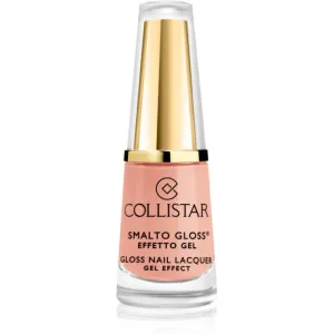 Collistar Gloss Nail Lacquer Gel Effect Nail Polish Shade 513 Neutral French 6 ml