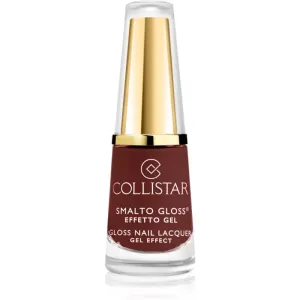 Collistar Gloss Nail Lacquer Gel Effect nail polish shade 583 Rosso Rubino 6 ml