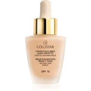 Collistar Serum Foundation Perfect Nude brightening foundation for a natural look SPF 15 shade 2 Beige 30 ml