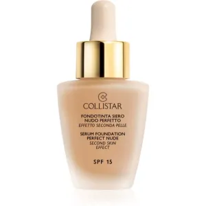 Collistar Serum Foundation Perfect Nude brightening foundation for a natural look SPF 15 shade 3 Nude 30 ml