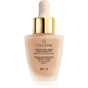 Collistar Serum Foundation Perfect Nude brightening foundation for a natural look SPF 15 shade 4 Sand 30 ml