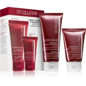 Collistar Special Perfect Hair Keratin+Hyaluronic Acid Shampoo set (for damaged and fragile hair)