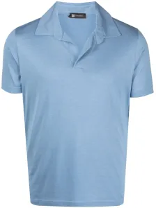 COLOMBO - Silk Blend Cotton Polo Shirt #1636278
