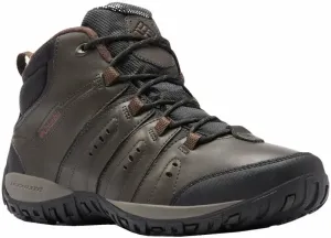 Columbia Men's Woodburn II Chukka Waterproof Omni-Heat Shoe Cordovan/Garnet Red 45 Mens Outdoor Shoes
