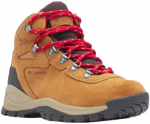 Columbia Women's Newton Ridge Plus Waterproof Amped Hiking Boot Elk/Mountain Red 40 Womens Outdoor Shoes