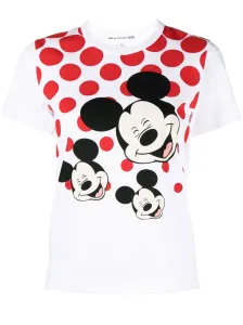 COMME DES GARCONS - Mickie Mouse Print Cotton T-shirt #370217