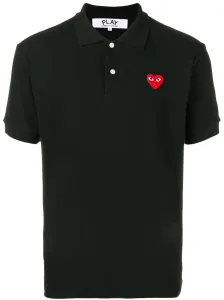 COMME DES GARCONS PLAY - Logo Cotton Polo Shirt #1704198