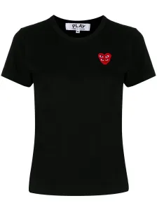 COMME DES GARCONS PLAY - Logo Cotton T-shirt #1765579