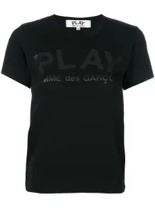 COMME DES GARCONS PLAY - Logo Cotton T-shirt #370190