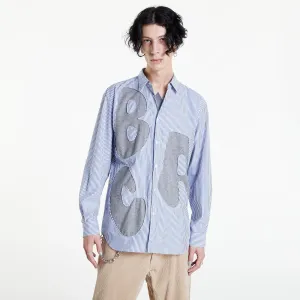 Comme Des Garçons SHIRT Mens Shirt Woven Striped White / Blue #732554