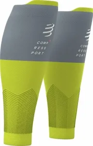 Compressport R2V2 Calf Sleeves Lime/Grey T1 Calf covers for runners