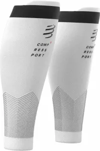 Compressport R2V2 Calf Sleeves White T1 Calf covers for runners