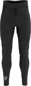 Compressport Hybrid Seamless Hurricane Pants Black M Running trousers/leggings