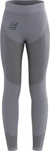 Compressport On/Off Tights W Grey L Running trousers/leggings