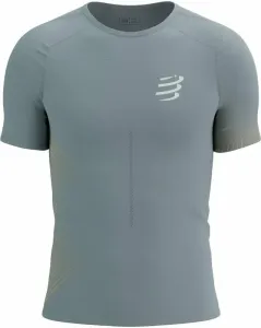Compressport Performance SS Tshirt M Alloy/Citrus M Running t-shirt with short sleeves