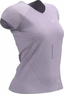 Compressport Performance SS Tshirt W Orchid Petal/Purple L Running t-shirt with short sleeves