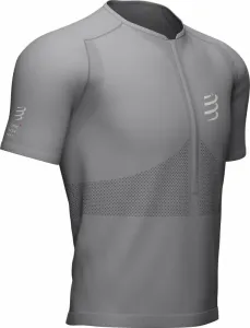 Compressport Trail Half-Zip Fitted SS Top Alloy M Running t-shirt with short sleeves