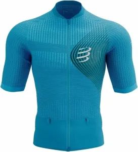 Compressport Trail Postural SS Top M Ocean/Shaded Spruce XL Running t-shirt with short sleeves