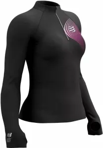 Compressport Winter Trail Postural LS Top W Magnet/Magenta S Running t-shirt with long sleeves