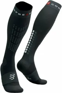 Compressport Alpine Ski Full Socks Black/Steel Grey T1 Running socks