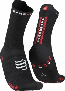 Compressport Pro Racing Socks v4.0 Run High Black/Red T3 Running socks