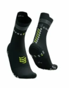 Compressport Pro Racing Socks v4.0 Run High Flash Black/Fluo Yellow T1