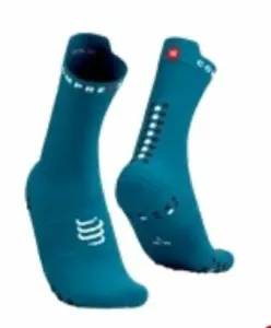 Compressport Pro Racing Socks v4.0 Run High Mosaic Blue/Magnet T1