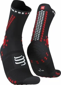 Compressport Pro Racing Socks v4.0 Trail Black/Red T3 Running socks