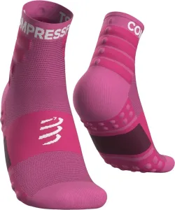 Compressport Training Socks 2-Pack Pink T1 Running socks