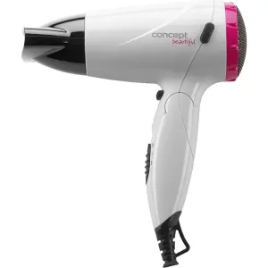 Concept Beautiful hair dryer White + Pink 1 pc