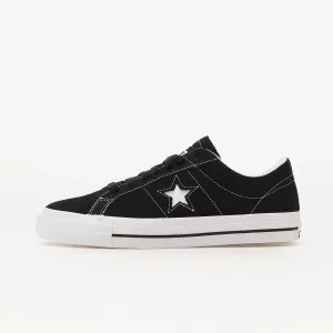 Converse Cons One Star Pro Suede Black/ Black/ White #1190588