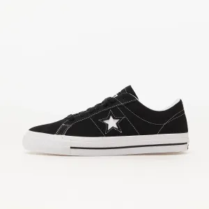 Converse Cons One Star Pro Suede Black/ Black/ White #1723947