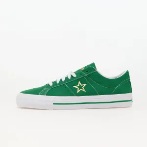 Converse One Star Pro Suede Green/ White/ Gold #1853144