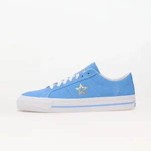 Converse One Star Pro Suede Lt Blue/ White/ Gold #1853172