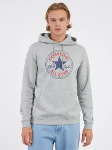 Converse Go-To All Star Patch Sweatshirt Grey